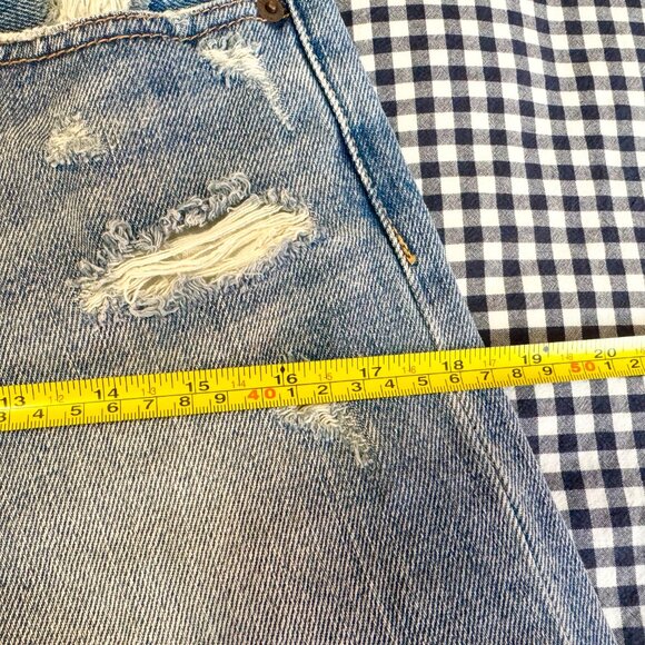 Moussy Vintage Distressed Cropped sz 26 - Picture 13 of 16